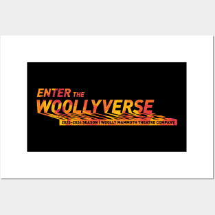 Woollyverse Logo Paint 3 Posters and Art